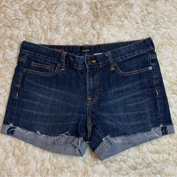 ⭐️🌹NWOT J. Crew Hipslung Jean Shorts - Picture 2 of 5